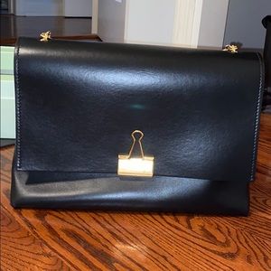 Off-White Large Binder Clip Bag